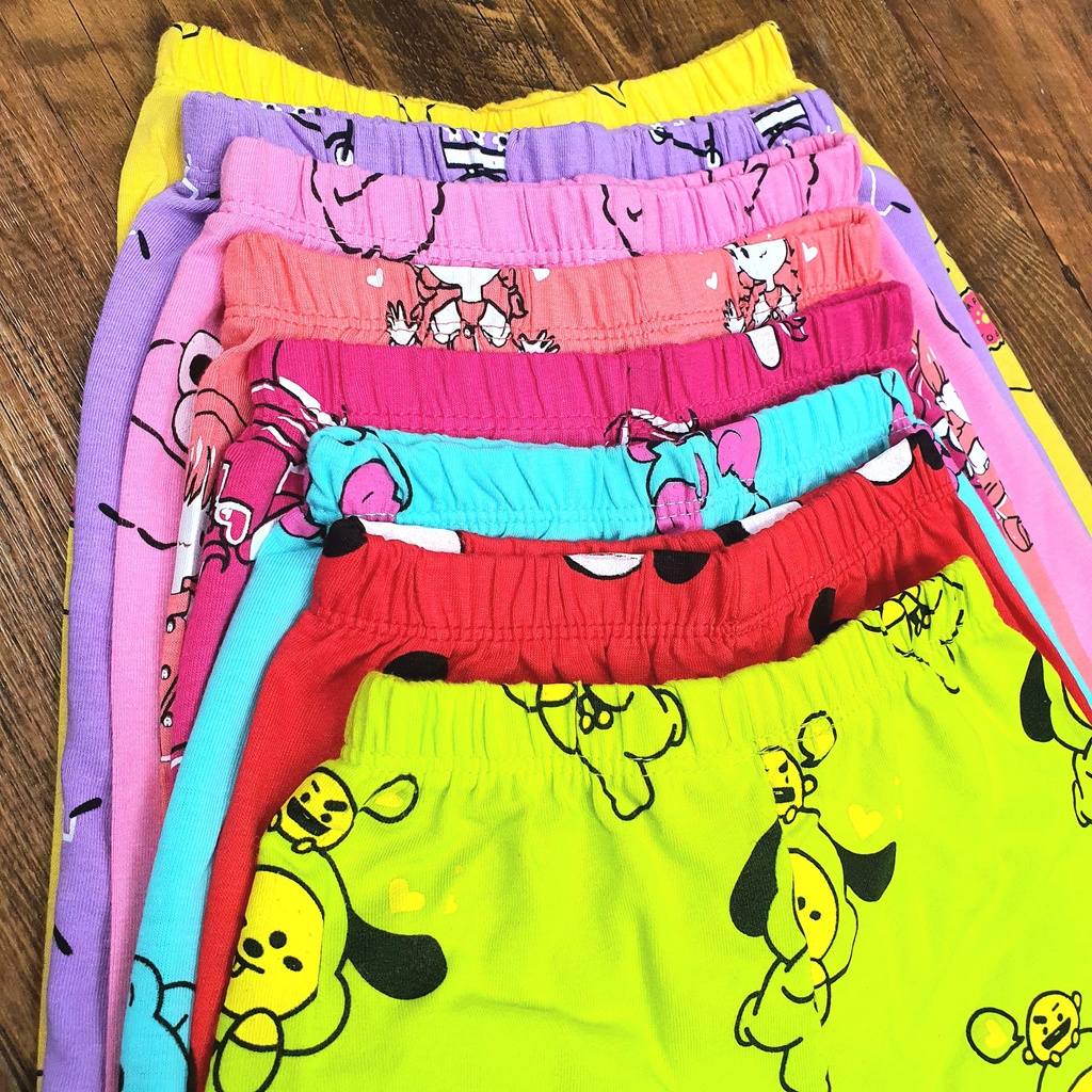 BỘ SÁT NÁCH THUN HOẠ TIẾT ĐÁNG YÊU CHO BÉ GÁI 11-25kg