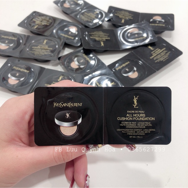 Sample Tester phấn nước YSL All Hours bản mới cushion