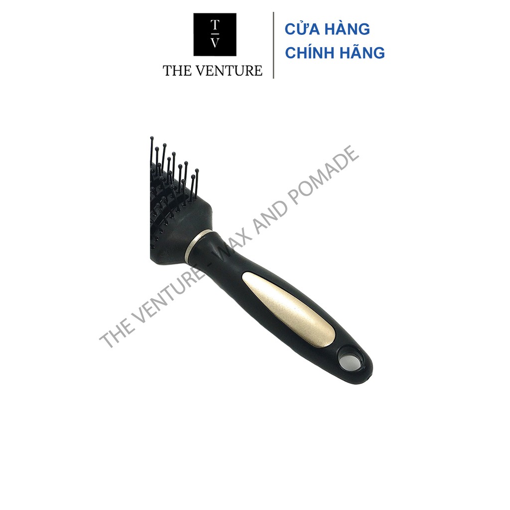 [HÀ NỘI] Lược bán nguyệt Gold Skeleton Brush tạo kiểu tóc , uốn tóc cao cấp .