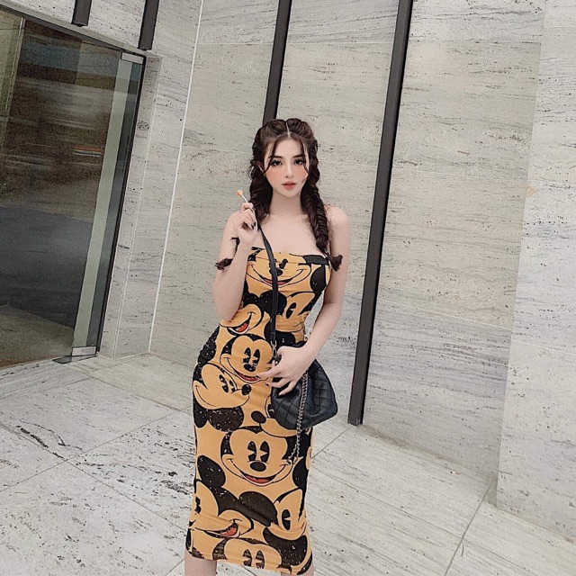 Váy body cúp ngực