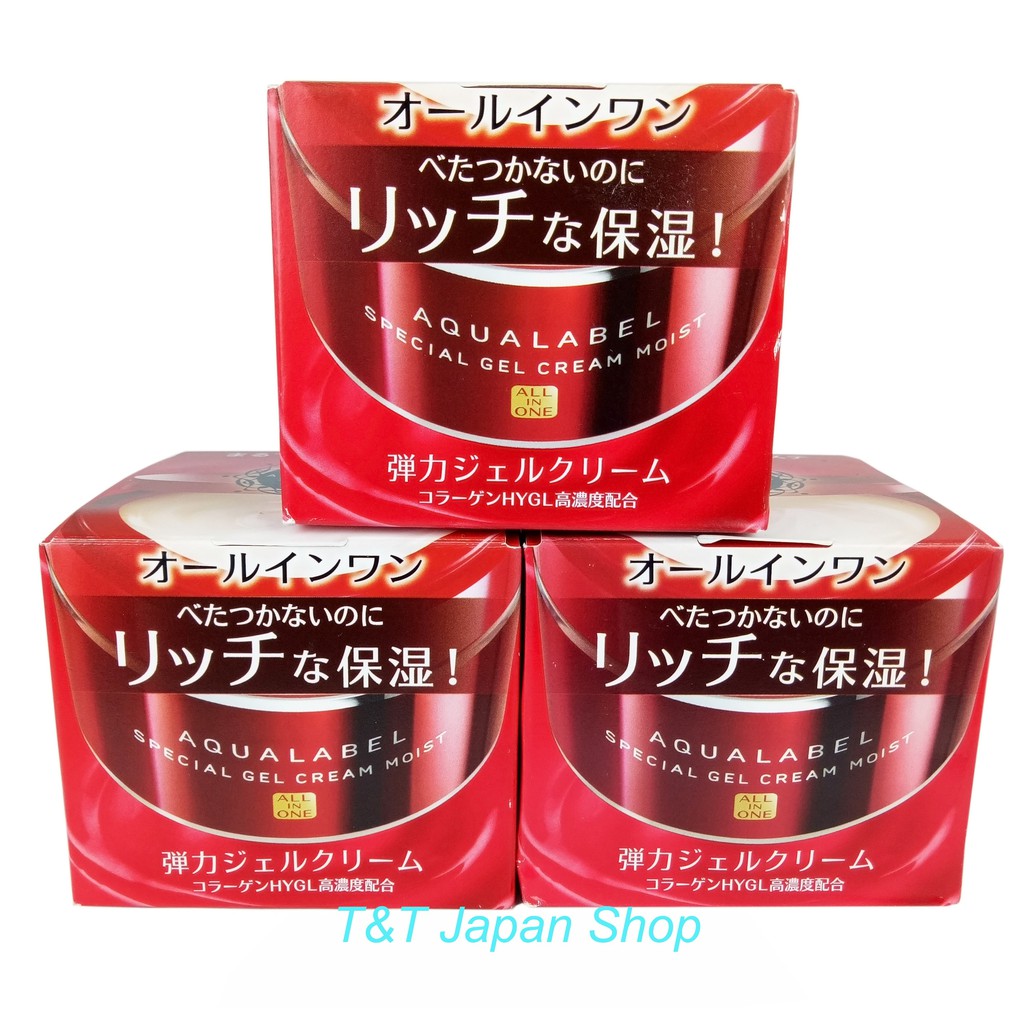 Kem dưỡng da Shiseido Aqualabel 5 trong 1 Special Gel Cream Oil (Moist)