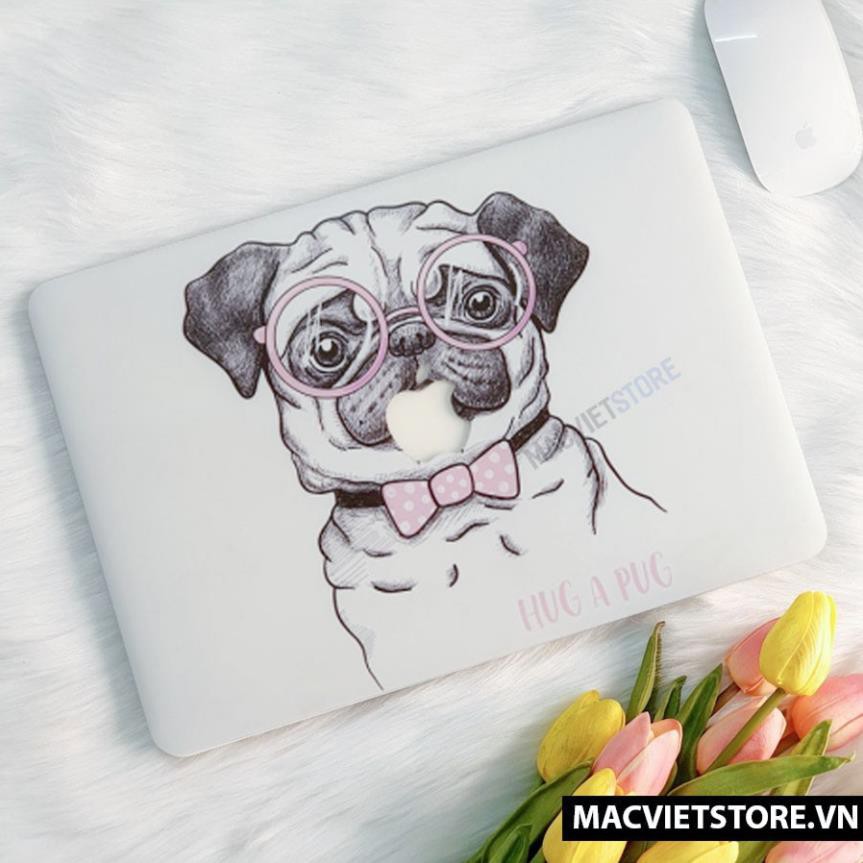 [ 3-IN-1] Album Case Macbook, Ốp Lưng Macbook Hoạt Hình (Tặng Nút Chống Bụi, Kẹp Chống Gẫy Sạc)