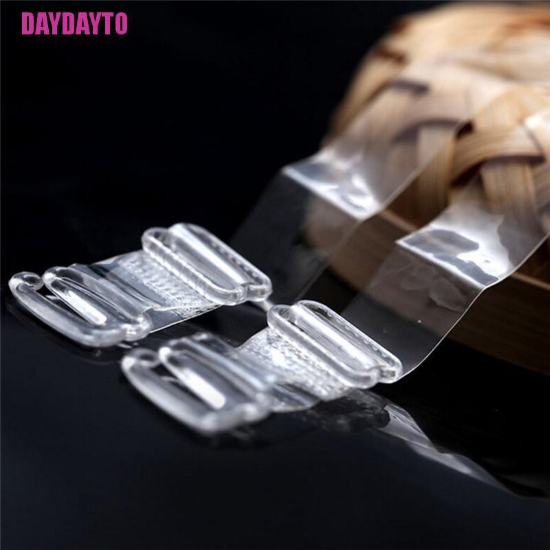 Set 2 Cặp Dây Áo Ngực Trong Suốt Vô Hình Điều Chỉnh Được