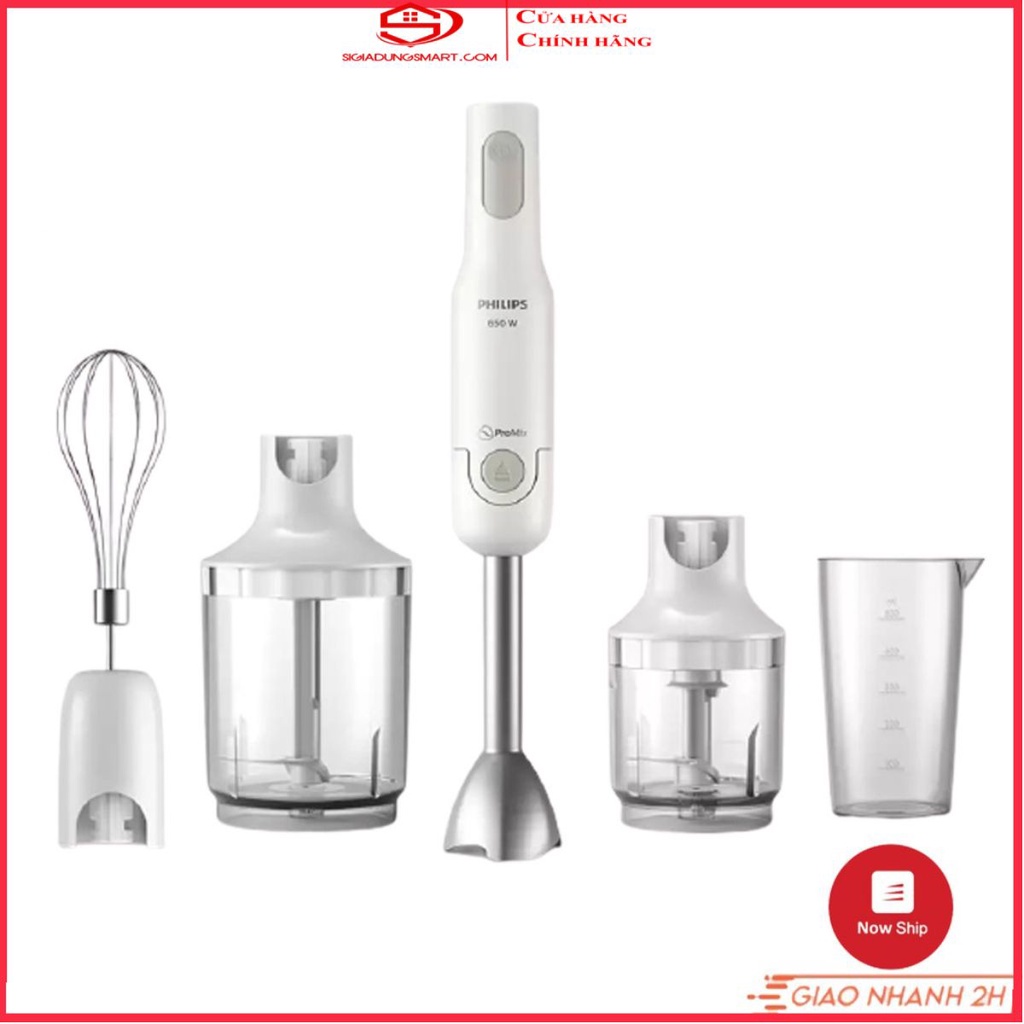 Máy xay cầm tay đa năng thế hệ mới Philips HR2537 chính hãng bảo hành 24 tháng trên toàn Quốc