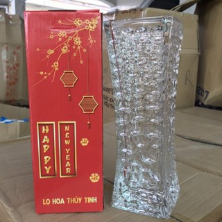 Bình hoa thủy tinh _ hàng km Unilever