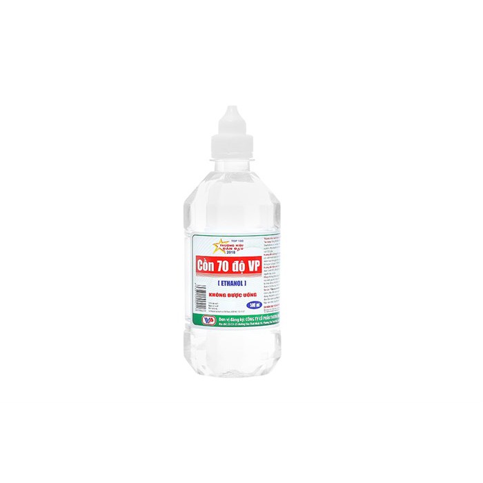 CỒN Y TẾ Ethanol 70 độ VP 500ml sát khuẩn an toàn