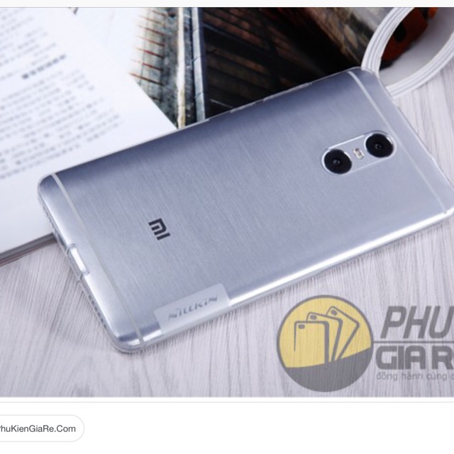 [Mã ELFLASH5 giảm 20K đơn 50K] Ốp lưng silicon hiệu Nillkin dành cho Xiaomi Redmi Note 4X