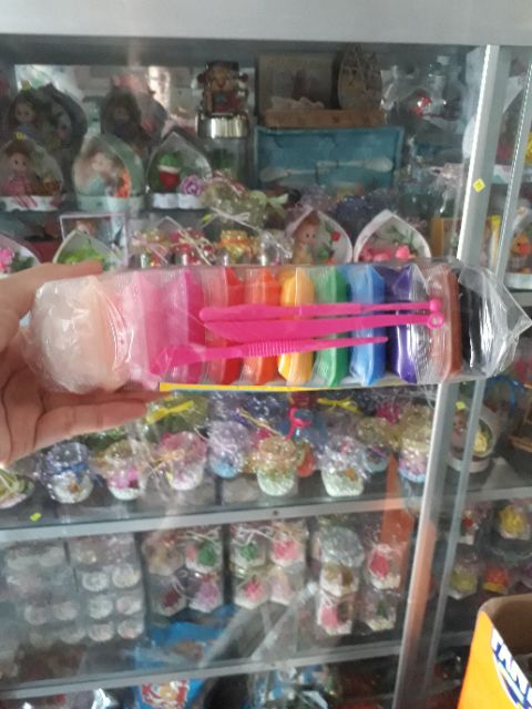 Đất sét nhật giao màu ngẫu nhiên