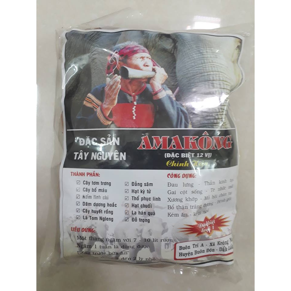 AMAKONG đặc sản Tây Nguyên 12 vị