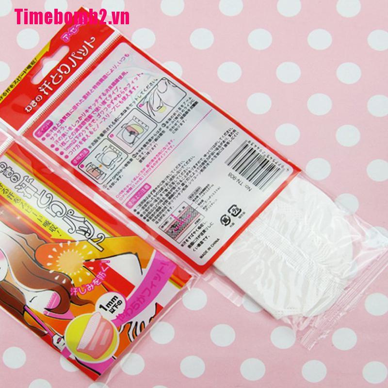 Bộ 10 Miếng Dán Thấm Hút Mồ Hôi Vùng Da Dưới Cánh Tay Hiệu Quả