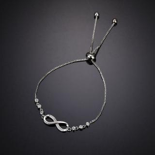Lovely Stone Plated Silver Bracelet