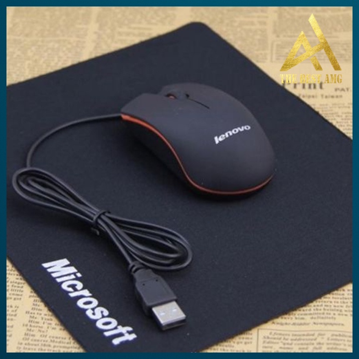 Chuột Máy Tính Có Dây Gaming Lenovo M20 Chuột Laptop Giá Rẻ Mouse Chơi Game