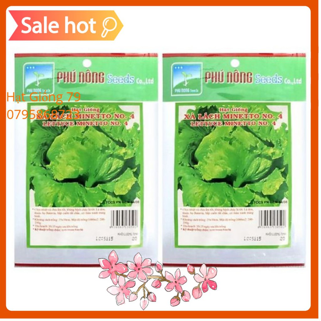 Combo hạt giống tự chọn cho khách