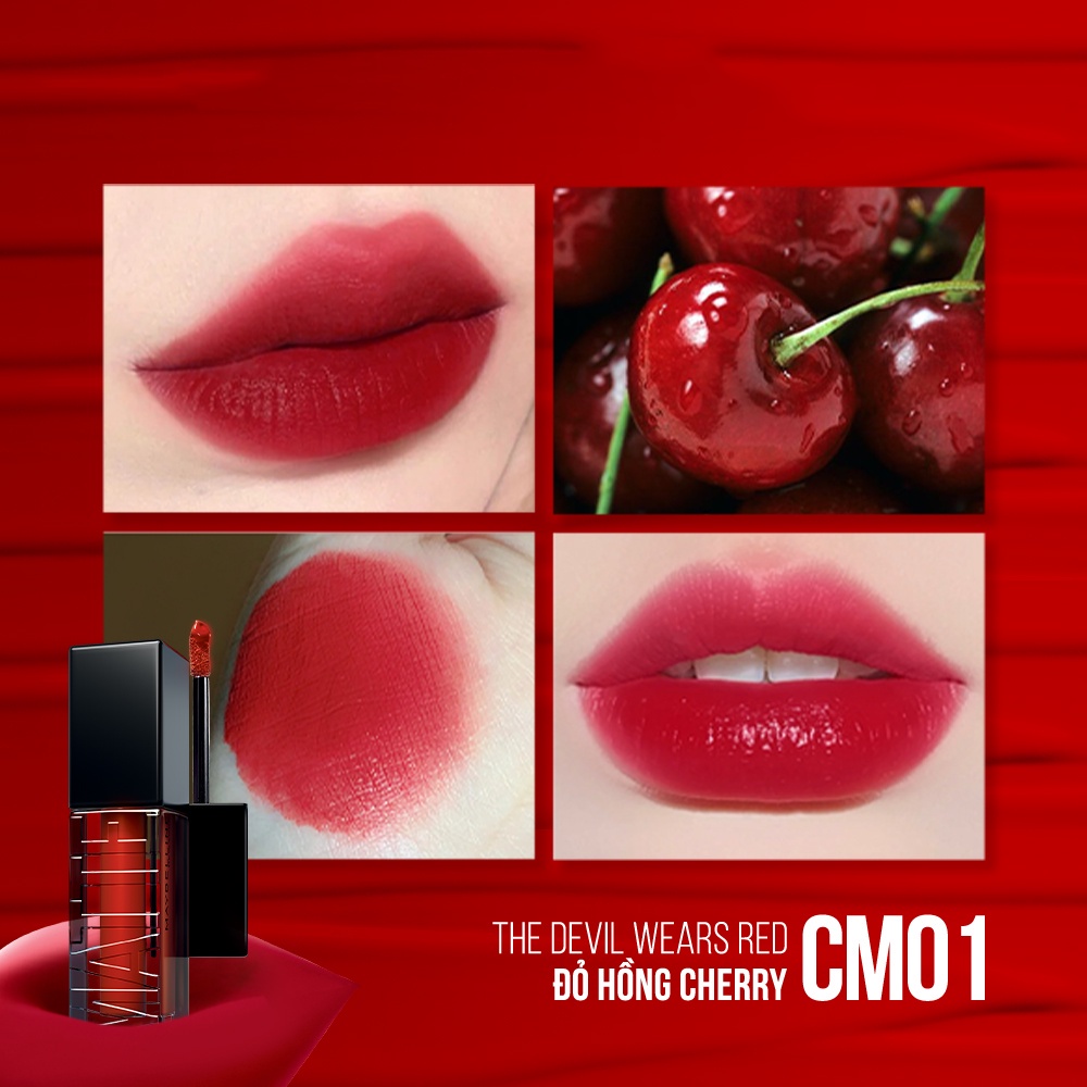 Son kem mịn lì như nhung Cushion Matte Maybelline New York hiệu ứng lì đa chiều 6.4ml