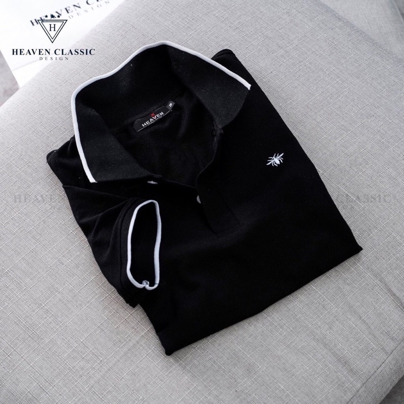 Áo POLO Nam Thêu Ong,Áo Thun Nam Có Cổ Mềm Mịn Thoáng Mát,Cotton Cao Cấp Bền Đẹp[Hàng Xịn]