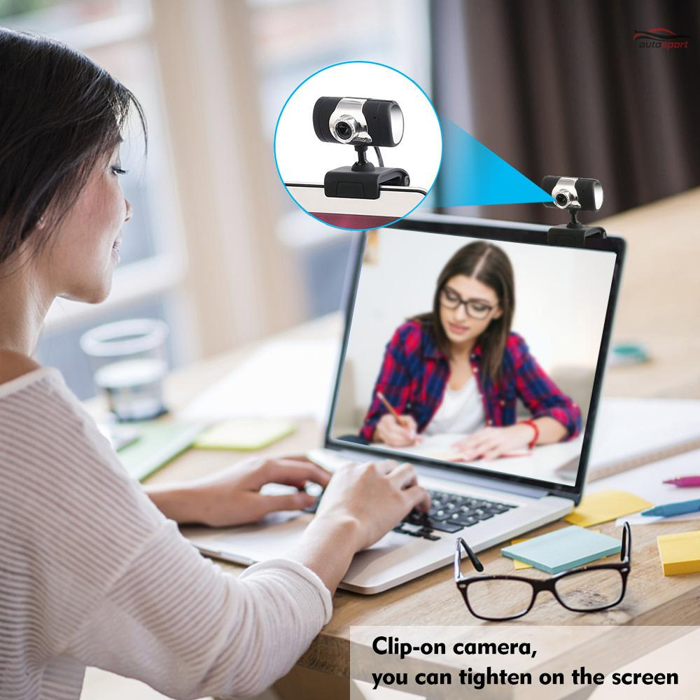 Webcam Hd Usb 2.0 Có Kẹp Gắn Cho Laptop Máy Tính Bàn