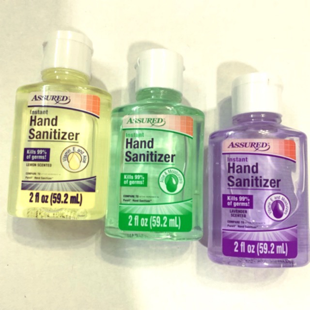 Nước Rửa tay khô diệt khuẩn Assured Hand Sanitizer 59ml