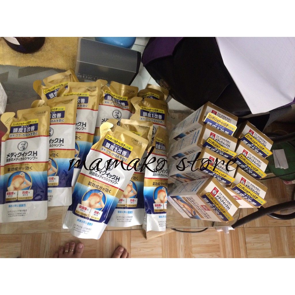 Hàng nhật/ Dầu gội Ro.ht.o - Mediquick H /dành cho ngứa da đầu, nấm Hương cam quýt