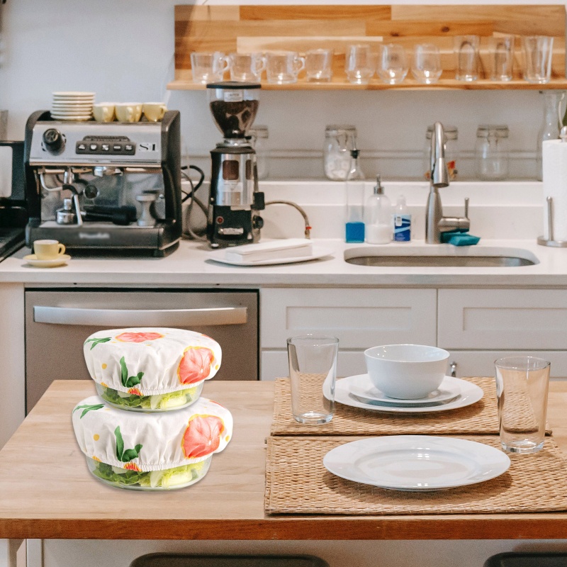 Bộ 3 Nắp Đậy Tô Chén Bằng Nhựa Siêu Co Giãn Tiện Dụng