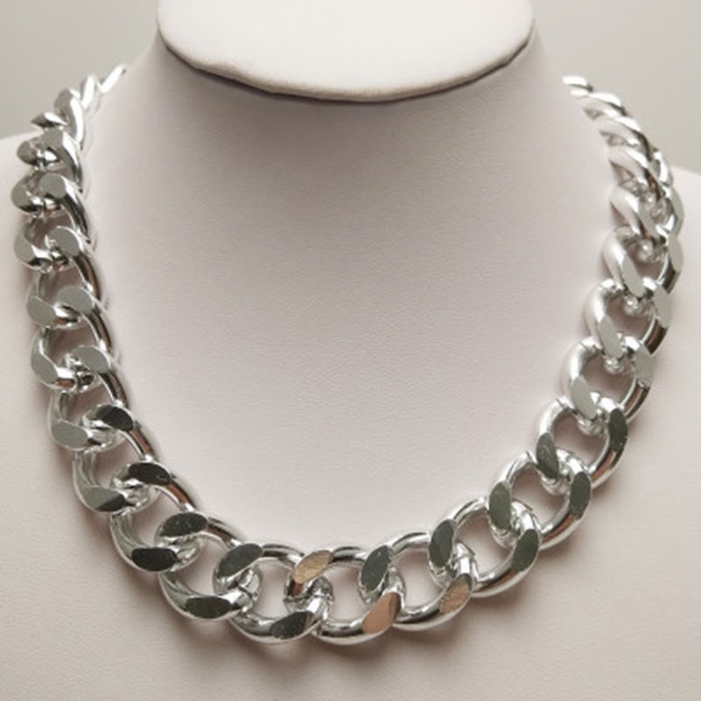 Vòng cổ Kim Loại Phong Cách Hiphop Quyến Rũ Cho Nữ