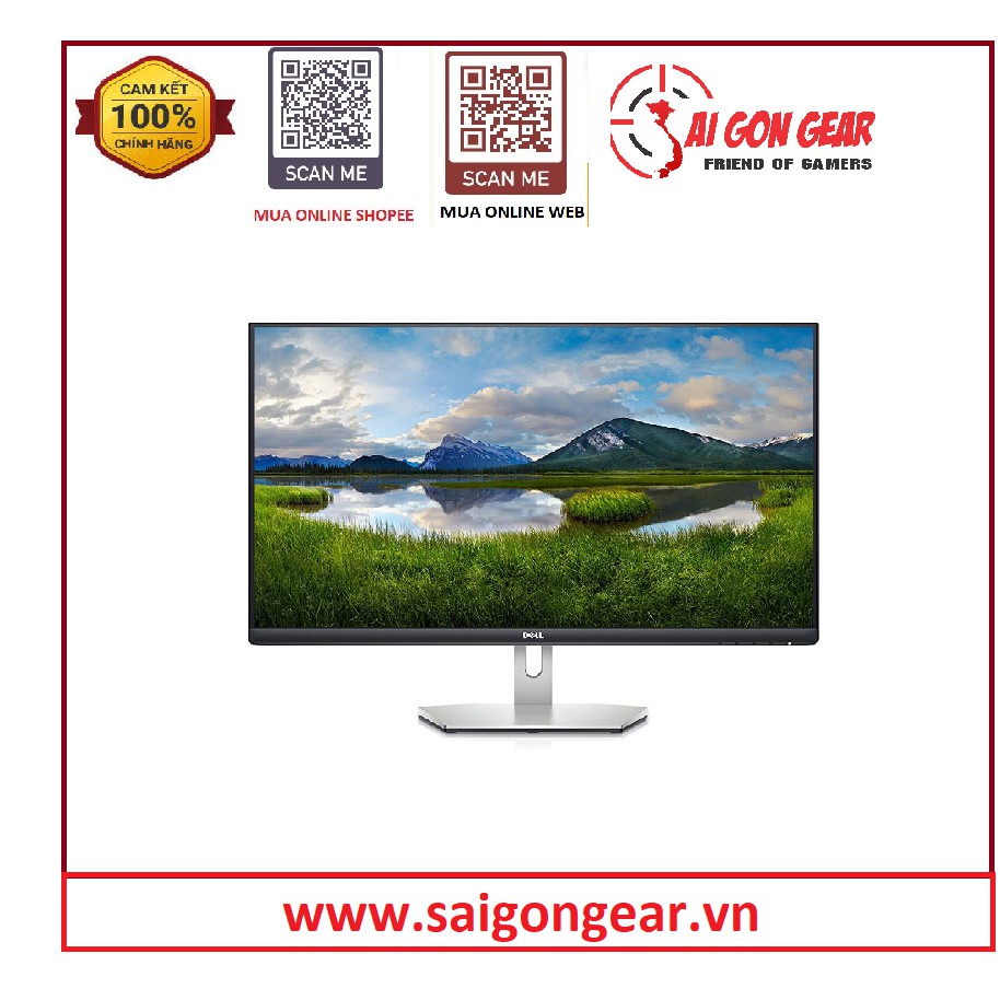 Màn hình Dell S2721HN (27inch/FHD/IPS/75Hz/4ms/300nits/HDMI+Audio) | BigBuy360 - bigbuy360.vn