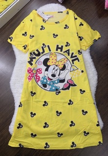 Đầm thun mặc nhà