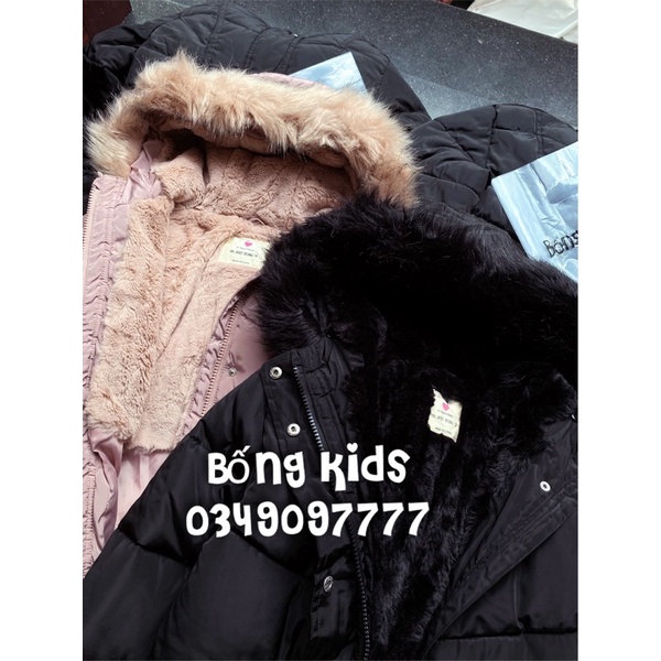 Áo Parka Bé Gái Lót Lông PR