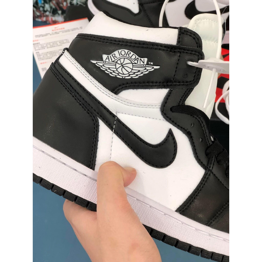 Giày Jordan Cổ Cao PANDA Nam Nữ JD Hàng Đẹp Full Box Full Size 36 - 43