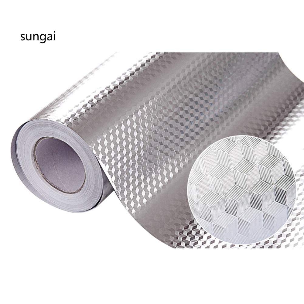 Giấy phim nhôm dán tường nhà bếp chống thấm nước | BigBuy360 - bigbuy360.vn