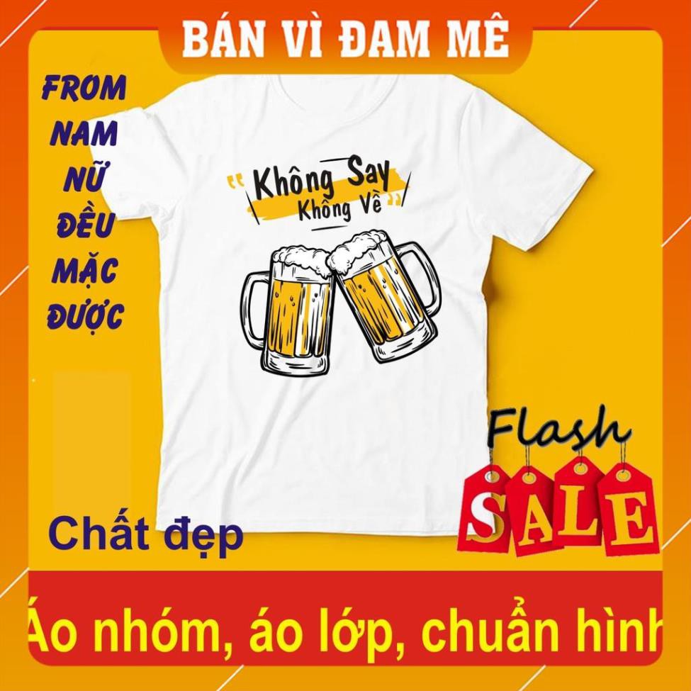 [Mặc Là SANG]  áo thun thanh xuân như một, bao đổi trả, khong say khong ve