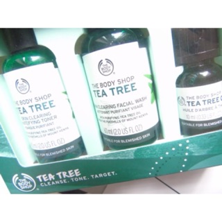 Set 3 món dưỡng da dành cho da mụn Tea Tree 1,2,3 Kit