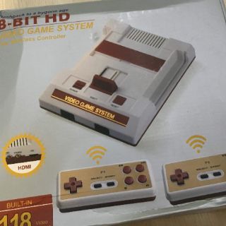 Máy Chơi Game NES 4 Nút HDMI Tay Cầm Bluetooth