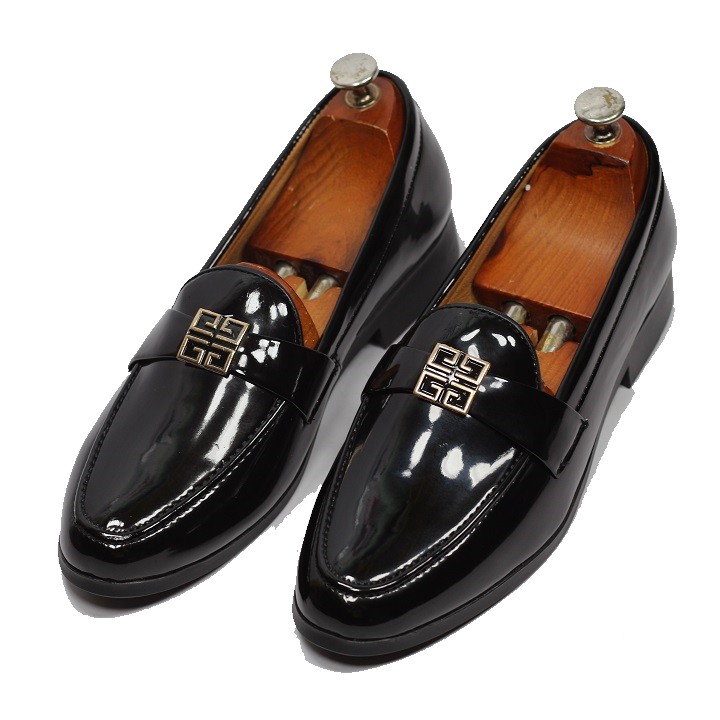 Giày tây nam hàn quốc phong cách lịch lãm 2 loại da bóng và mờ