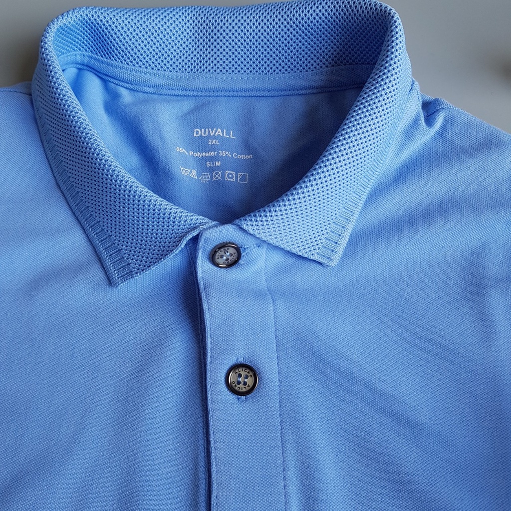 Áo Polo Nam Vải Cotton Cá Sấu DUVALL Co Giãn Cao Cấp Dệt Bo Lưới Chuẩn Form Cổ Bẻ Tay Ngắn TAHISTYLE | BigBuy360 - bigbuy360.vn