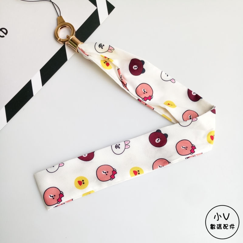 Dây Đeo Điện Thoại Họa Tiết Dễ Thương