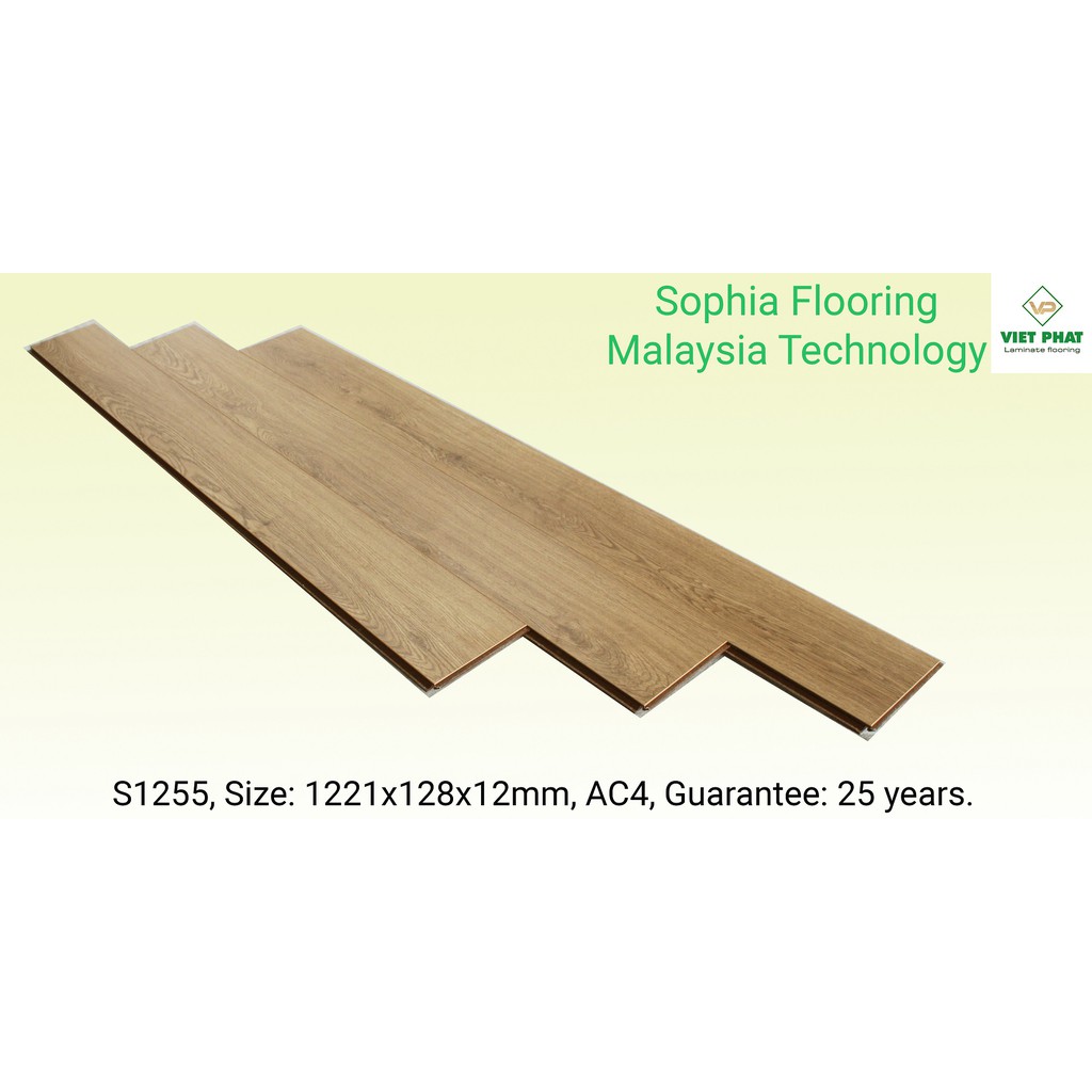 Sàn gỗ công nghiệp 12mm bề mặt laminate siêu chịu nước- số lương có han!!!