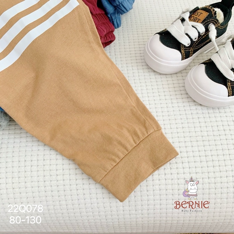 Set 3 quần jogger cotton bé trai