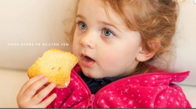 Bánh mì ăn dặm hữu cơ Beauty Baby Kiddy cho bé 6 tháng của nội địa Đức