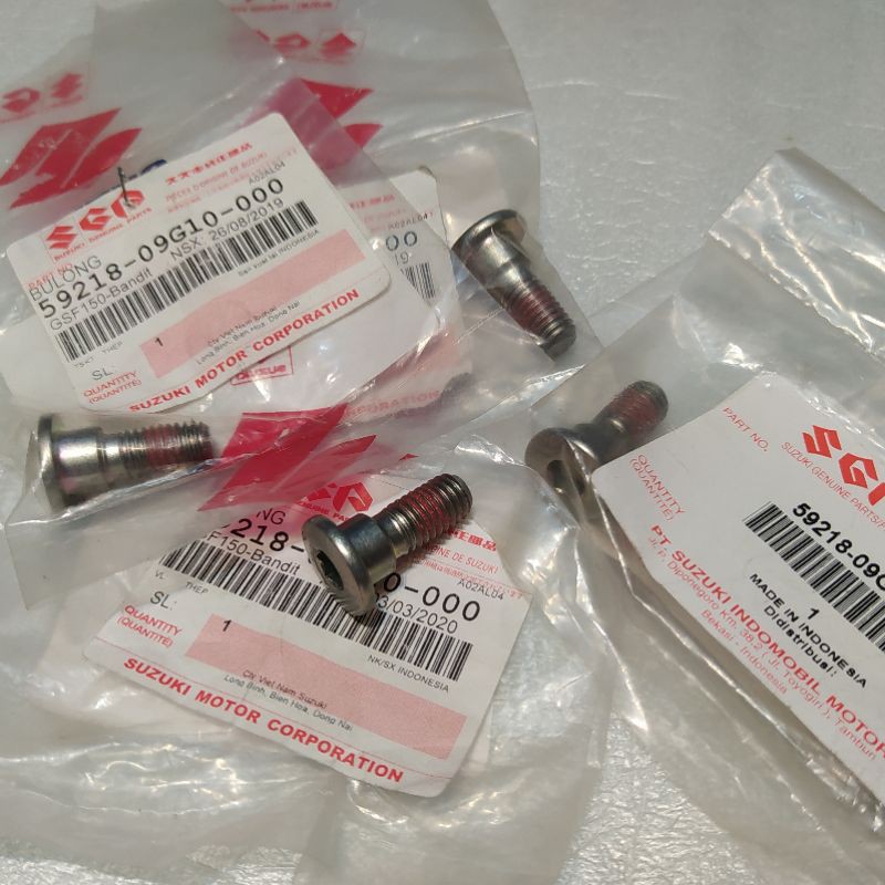 Bộ 4 ốc thắng đĩa trước GSF150/ Bandit chính hãng Indonesia