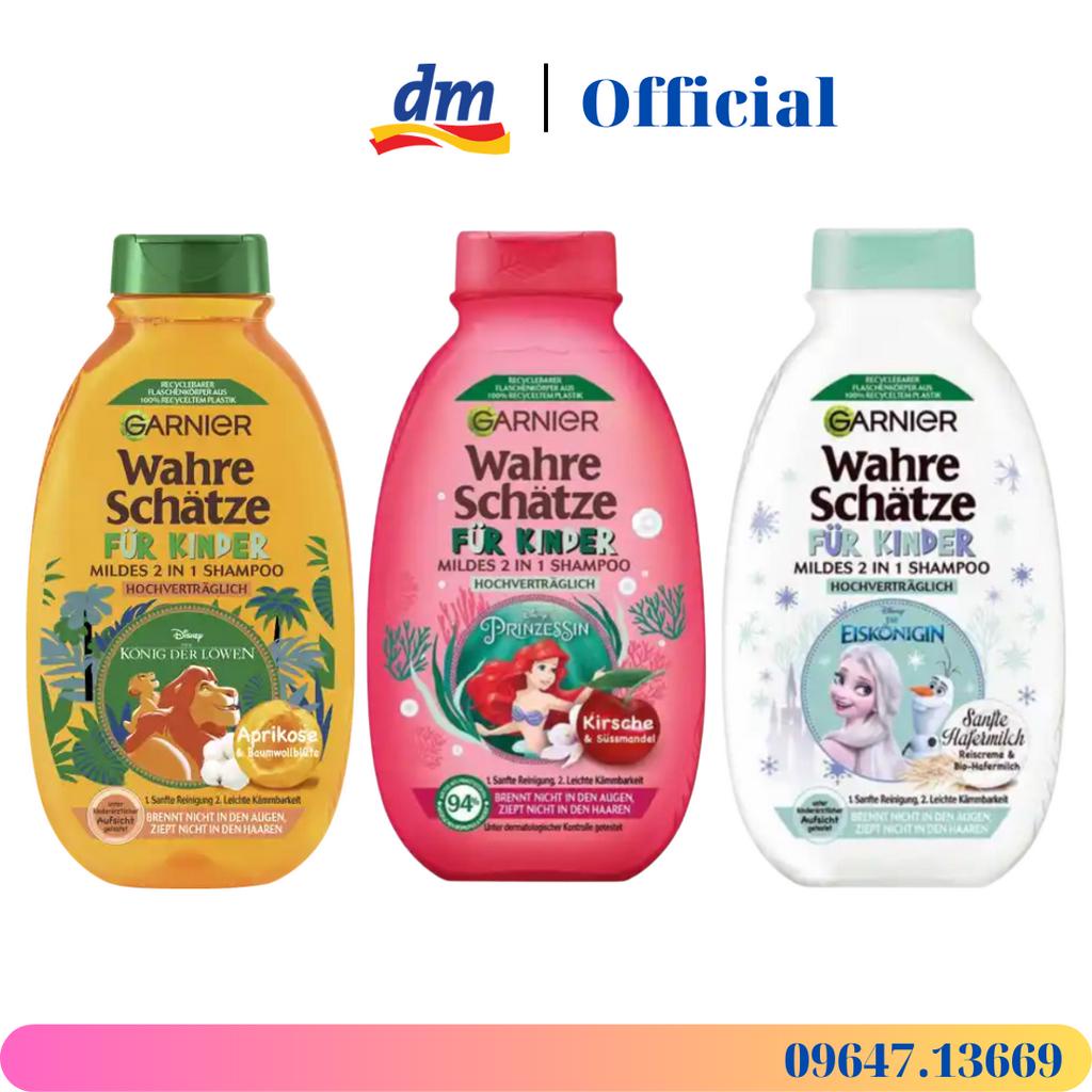 Dầu gội cho bé Garnier Kinder giúp tóc mềm mượt, không cay mắt an toàn cho trẻ nhỏ 250ml-Hàng Đức Đủ Bill