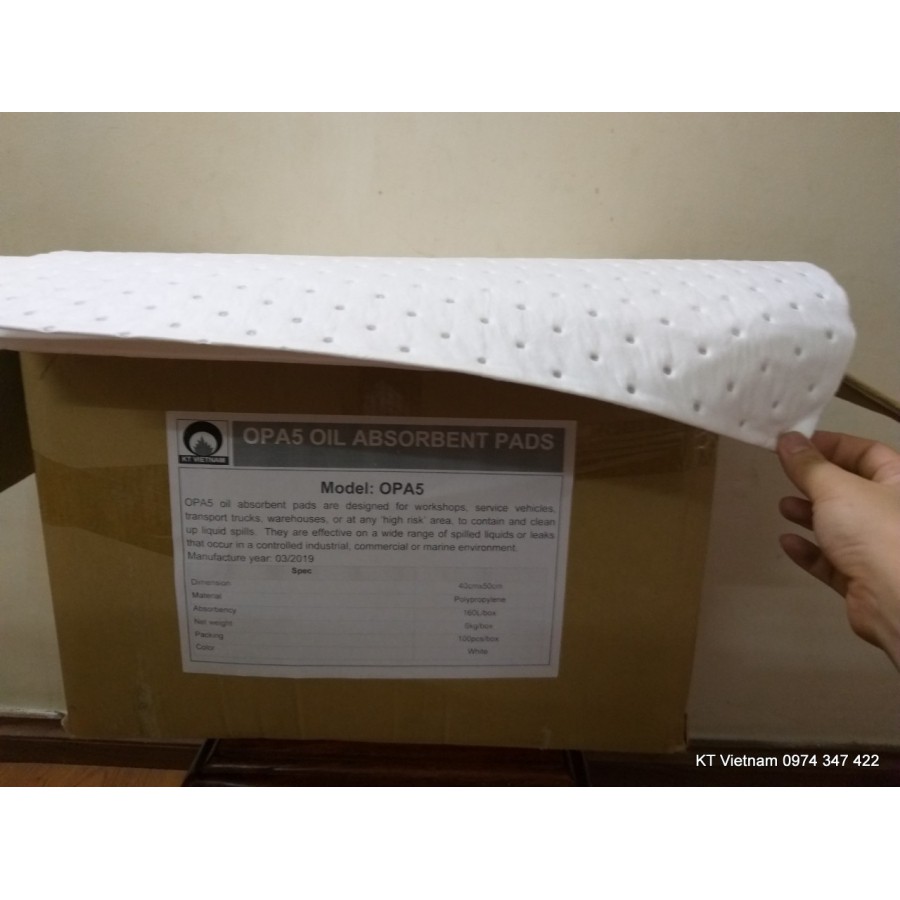 Tấm Thấm Dầu Tràn Vãi Opa5