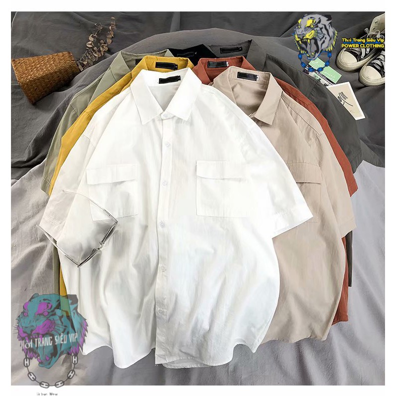 Áo Sơ Mi Tay Ngắn Phiên Bản Hàn Quốc Xu Hướng năm 2021