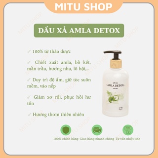 [Chính Hãng] Dầu Xả Amla Detox Laco ⚡Dưỡng Tóc Siêu Mềm Mượt, Toả Mát Hương Thơm, Thảo Dược An Toàn, Chống Gãy Rụng