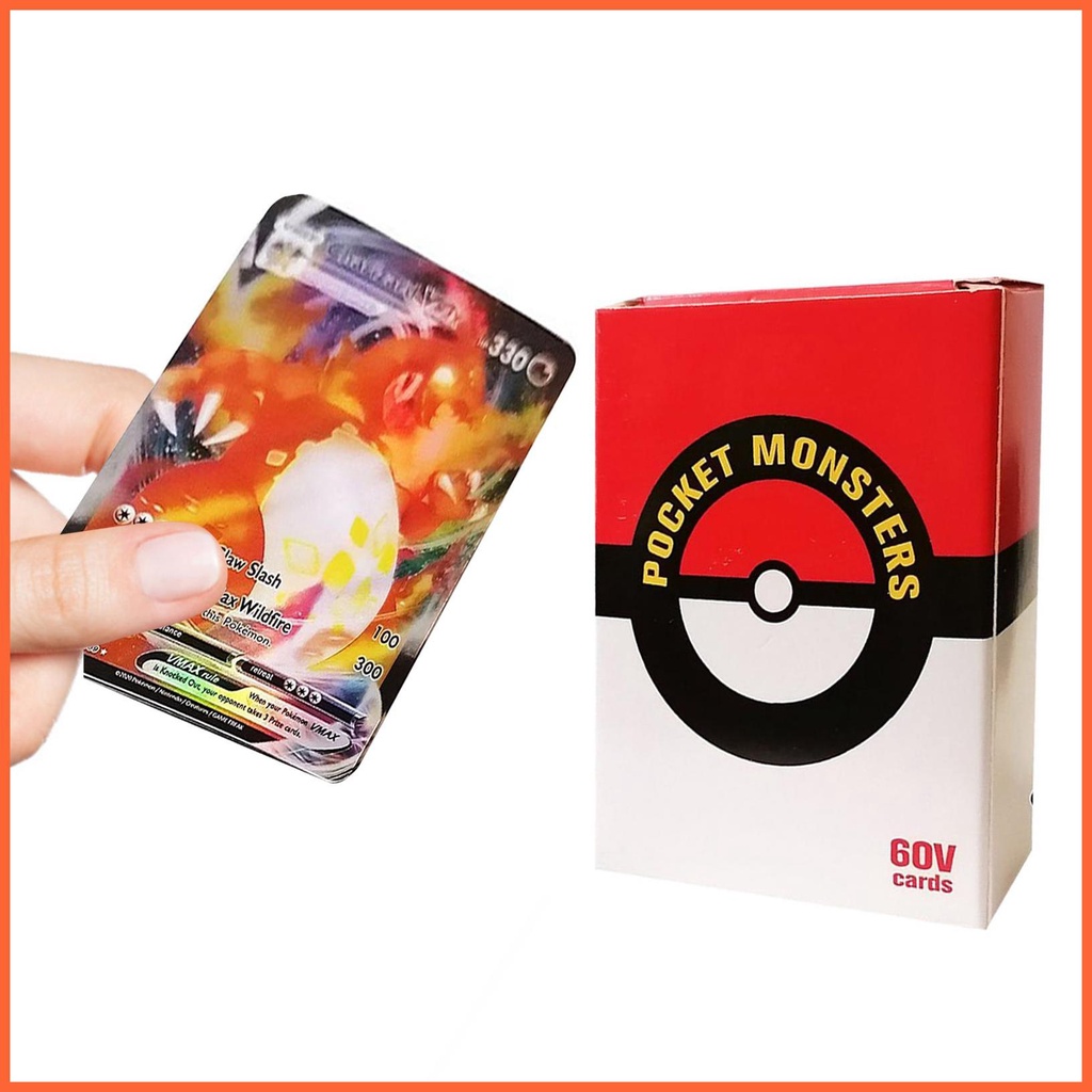 Bộ Sưu Tập Thẻ Bài Trò Chơi fire-Beeathing dragon Gx Vmax Bằng Kim Loại Màu Vàng / Bạc / Đen / Bạc Tiếng Anh Chari Chun