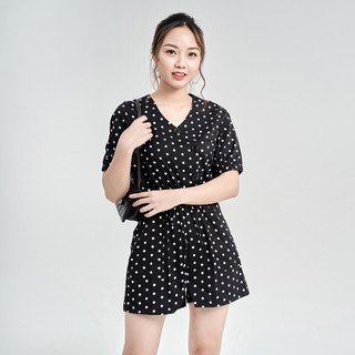Bộ Jumpsuit chấm bi nhiều màu