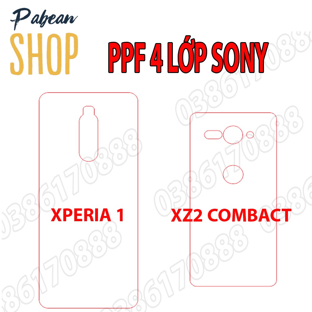 Dán lưng PPF 4 lớp chống va đập cho SONY XPERIA 1 / XZ2 COMBACT