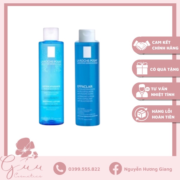 Nước hoa hồng La Roche Posay Toner - Guu