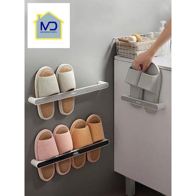 Kệ để dép, treo khăn dính thông minh dính cường lực