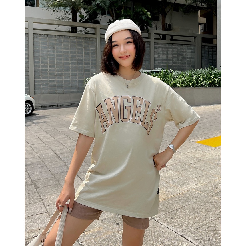 Áo Thun Angel-Land Angels Tee Beige T-shirt - AT