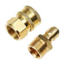 Bộ nối nhanh ren 22mm dùng cho máy rửa xe cao áp, Phụ kiện máy rửa xe xách tay